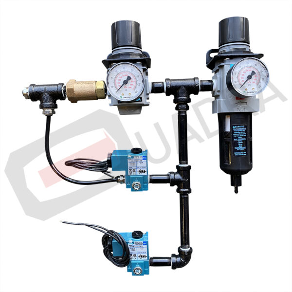 Solenoid Control Bank for Cement Aeration Dual Out